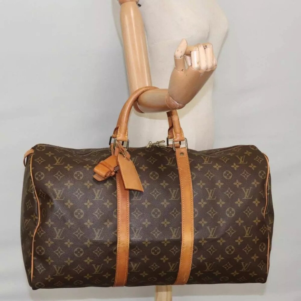 LOUIS VUITTON Monogram Keepall 50 Boston Bag - Picture 4 of 16